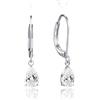 Limerencia G23 Orecchini a gancio in titanio per donna, orecchini a goccia in titanio moda F136, gioielli ipoallergenici regalo, Titanio