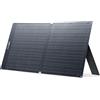 ALLPOWERS Pannello Solare Pieghevole 60W 100W 200W, Caricatore Solare Portatile per Powerstation, Barca, Tetto, Giardino, Campeggio