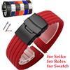 Cinturino Orologio 12mm In Silicone Magnetico QUARKZMAN – Gomma Morbida Con Fibbia Pieghevole, Sgancio Rapido, Nero - 2