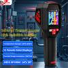 BSIDE nero Termocamera portatile intelligente 15 tavolozze di colori -20~550C Risoluzione 100×100IR Software di analisi per PC Resistente alle cadute