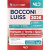 Nld Concorsi Test Bocconi Luiss 2026 2027. Manuale di teoria e quiz per la preparazione ai test di ammissione universitari con prove ufficiali commentate, con podcast, schede facilitate e mappe concettuali. Co...