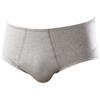 SAFTE SpA Orione 508 slip uomo contenitivo chiuso in cotone grigio 2 - ORIONE - 938713221