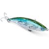 Seaspin Janas 107 Blue Water - Esca Artificiale per la Pesca a Spinning, Pencil Bait Lipless Affondante 107 mm 39 g - Armatura Passante, Ancorette Super Sharp 4X #2 - Predatori Marini (SART GHOST)