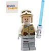 LEGO Star Wars: Luke Skywalker Hoth Minifigure (Balaclava Head) con spada laser e pistola