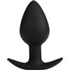Rimba Electro Play E-Stim Anal Plug Bi-Polar Black