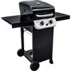 Charbroil Char-Broil New Convective Series 210B - Grill Barbecue a Gas a 2 Fuochi, Finitura Nera