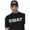 Smiffys Berretto da baseball Swat nero Halloween