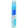 PILOT Pen Frixion - Ricariche per penna a sfera cancellabile Frixion, 0,5 mm, confezione da 3, colore: Turchese