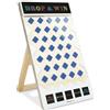 peleya Goccia premio disco gioco legno 70,6 x 40,4 cm con lavagne Carnevale Game Trade Show