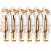 Brushworks Gold Flake No Crease Clips Gold Flake No Crease Clips 6 pz
