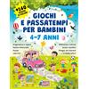GIOCHI E PASSATEMPI PER BAMBINI 4-7 ANNI 140 GIOCHI A COLORI Enigmistica e