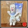 Peluche pupazzo ufficiale Milano Cortina Olympic 2026 Tina Mascotte 13 cm nuo...