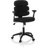 HJH Office sedia girevole per bambini KID ERGOLINO B Sedia girevole con schienale ergonomico, nero, 736432