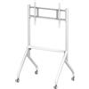 Techly Supporto TV mobile Techly 65-100" fino a 100 kg ripiano AV regolabile
