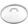 Le Creuset Coperchio in vetro, diameter 28 cm, Pratico accessorio per la linea in alluminio antiaderente, Impugnatura in acciaio inox fissata, 96200828000000