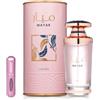 RESAES Resistant and aesthetic Mayar Eau de Parfum per Donna, 100 ml, Profumo arabo, a lunga durata, con nebulizzatore ricaricabile incluso, 5 ml, profumo fruttato e floreale con note di litchi, peonia e vaniglia (Mayar)