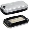 Lacor 64407 Spazzatrice con ruote in acciaio inox