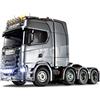 Tamiya 56371 1:14 RC Scania 770S 8x4/4 - Kit da assemblare, camion RC, controllo remoto, camion, giocattolo da costruzione, modellismo, artigianato, non verniciato