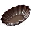 Gobel 45 x 35 mm, Antiaderente, Forma a Cupola, Set da 12, Colore: Marrone