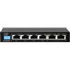 Hored AI106G - Smart Switch Gigabit Poe a 6 Porte, 4 Porte Poe, 802.3af, 802.3at, 48 V, 60 W, Trasmissione Fino a 250 Metri, funzioni Smart