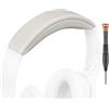 SOULWIT Kit di imbottitura per archetto di ricambio per Bose cuffie QuietComfort 45 (QC45)/QuietComfort SE(QC SE)/New QuietComfort Wireless, facile installazione fai da te-Fumo bianco