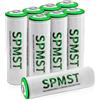 SPMST Batterie al litio AA, confezione da 2800 mWh 1,5 V batterie al litio AA, ad alte prestazioni, doppia A, batteria a lunga durata per torcia, giocattoli, telecomando, sistema di allarme