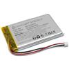 innCraft INNOVATE LIVING Batteria ai polimeri di litio innCraft Energy 1300mAh 3,7V, 60 x 37 x 5 Modello 503759 3P Molex 51021-030 Connettore 1,25 mm