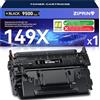 ZIPRINT 149X (Con Chip) Compatibile per HP 149X 149A W1490X W1490A per HP LaserJet Pro 4002dn 4002dw 4002d 4002 Toner LaserJet Pro MFP 4102fdw 4102dw 4102fdn 4102 Toner -1 Nero
