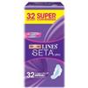 Lines Seta Ultra Assorbente lungo con ali 32 pezzi