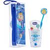 Chicco Set per igiene orale dei bambini da 3 anni in su colore blu