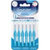 Polifarma Benessere Emoform Scovolino per igiene spazi tra i denti Iso 3 Celeste 6 pezzi