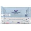 Chicco Salviettine profumate senza alcol e sapone mani viso parti intime bambini 72 pezzi