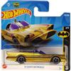 Hot Wheels - Serie TV Batmobile - Batman 4/5 - HCW61 - Short Card - DC - Oro - Mattel 2022