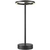 SLV VINOLINA ONE, lampada da tavolo, batteria, IP54, 2700 K, TOUCH, nero
