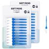 By Amazon Scovolini morbidi, misura normale, confezione da 80, Blu
