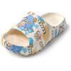 JOMIX Ciabatte Donna Estive Pantofole Ragazze Gomma Morbide a Nuvola Comode per Mare Spiaggia Piscina SD9030-3 Space, 40/41