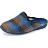 JOMIX Pantofole Uomo Invernali: Ciabatte Chiuse Mocassino Per Anziani, Made In Italy (Nero, Marrone, Blu) - 5