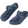 JOMIX Infradito Uomo Estive Ciabatte Eva Ortopediche Sandali con Fibbia Regolabile Gomma Pantofole Antiscivolo Leggere Spiaggia Mare Casa Piscina (MEI260418, Grigio, 43 EU)