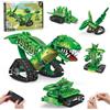 AKWME Set Robot Dinosauro 5 in 1, Giocattolo Costruzione Robot con APP e Telecomando a 2.4 GHz, Kit STEM Robotica Programmabile, Regali Compleanno per Bambino Maschio 6-12 Anni