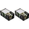Spaas Household Tapered Dinner Candles Hours, Unscented-w 20 Candele per la Cena affusolate per Uso Domestico, 19/180 mm, ± 6 Ore, Non profumate, Cera di paraffina, Bianco, 1.9 cm, unità