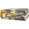 Fusion tende con occhielli, 100% cotone, ocra, larghezza x 228,6 cm goccia (229 x 229 cm)