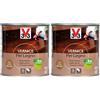 Libéron V33 Vernice per Legno Noce Scuro Birllante 0.5 L (Confezione da 2)