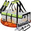 moveland 2 sacchetti per batteria Ebike, ignifughi, fino a 1400 °C, con batteria a prova di esplosione, 49 x 15 x 16 cm, tripla protezione per e-bike, protezione antincendio con porta di ricarica