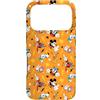 Disney Custodia per iPhone 17 Pro Disney - Stampa elettrica Topolino e amici, colore: Arancione