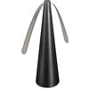 IGTOPS Aeratore per mosche e mosche, repellente per mosche, ventilatore portatile da tavolo (1 pezzo, nero)