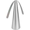 IGTOPS Mosche Wedler - Repellente per mosche e mosche, ventilatore portatile da tavolo (1 pezzo, argento)