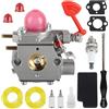 Qiuwanzia Carburatore WT-875 per Craftsman 25 CC 210 mph 200 mph Soffiatore a Benzina per Poulan PRO BVM200C BVM200VS P200C GBV325 P325 per McCulloch Mac GBV325 M325 MC200VS M320 Soffiatore