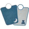 Babycalin Set di 2 bavaglini materni orsa luna - Mi chiamo