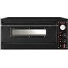 Ristoattrezzature Modello: 124330002475005,Forno elettrico pizzeria per pizza meccanico nero 1 camera interna da 72x108x14h cm 6 pizze - SR