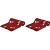 Trixie - Coperta in pile 37193 Beany, 100 x 70 cm, colore: bordeaux (Confezione da 2)